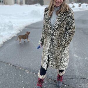 Leopard Coat Small